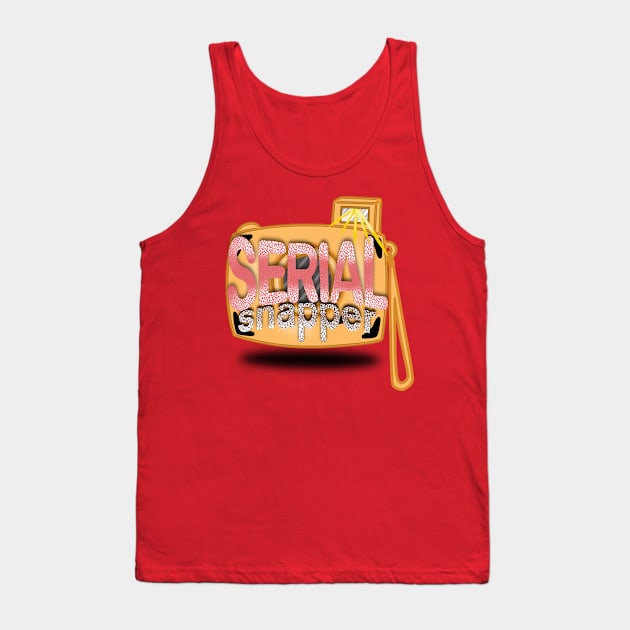 Serial Snapper Tank Top by Ebony T-shirts